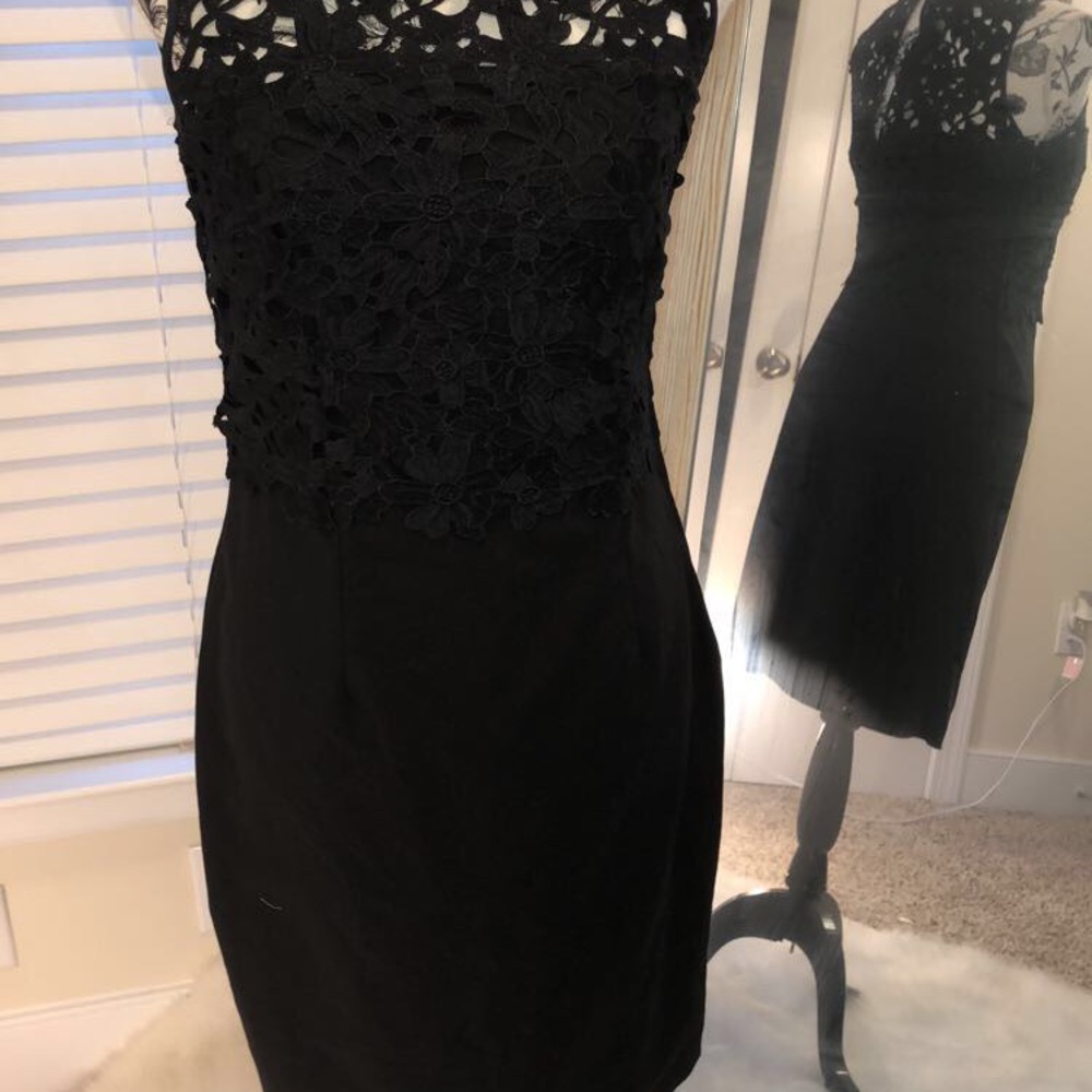 Black cocktail dress - Picture 4 of 7